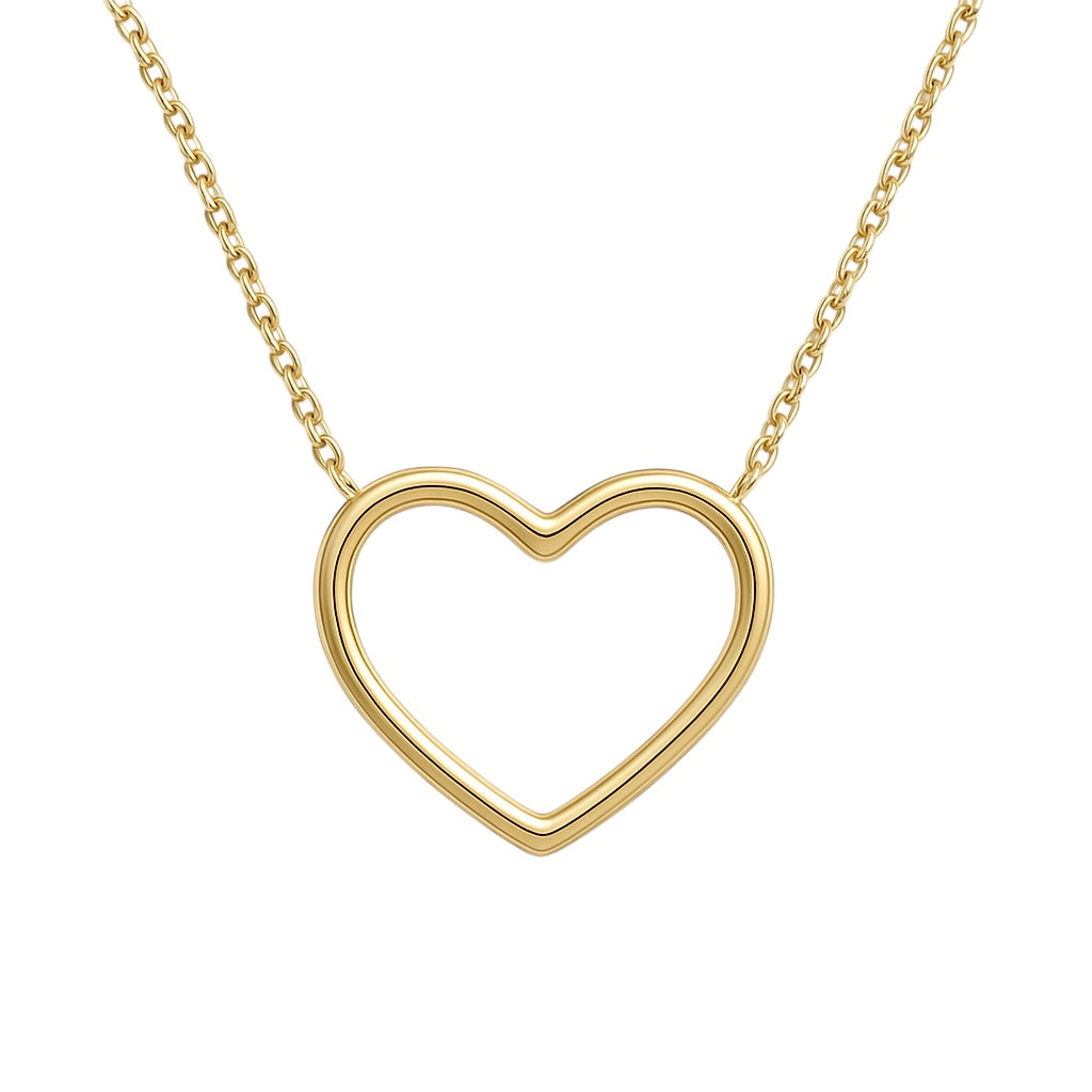 Classic Open Heart Necklace
