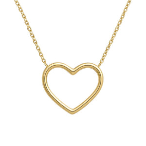 Classic Open Heart Necklace