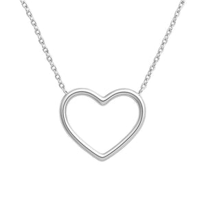 Classic Open Heart Necklace