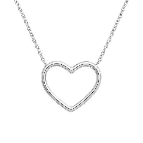Classic Open Heart Necklace