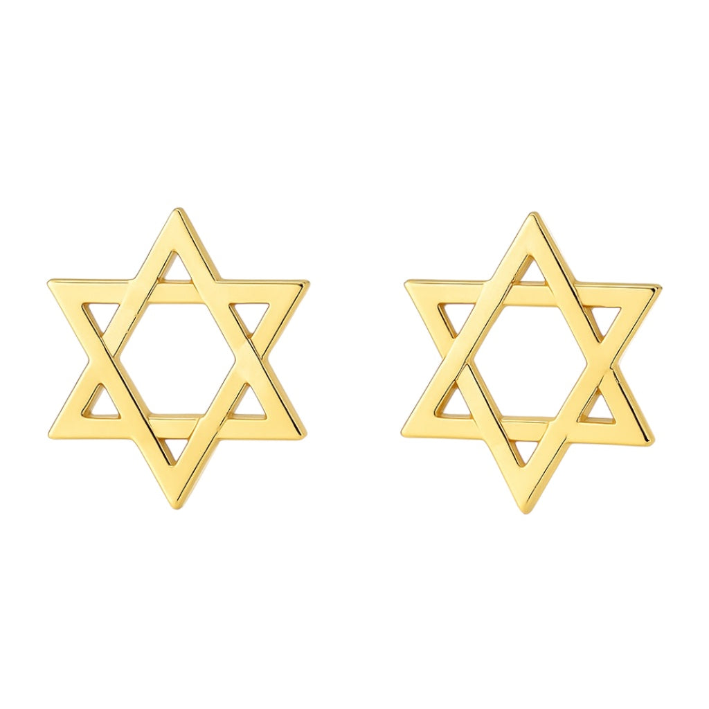 Star of David | Classic Stud Earrings