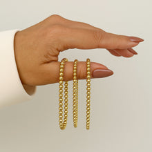 3MM Classic | Stretchy Anti-Tarnish Gold Filled Stackable Bracelet
