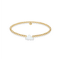 Cloud | Beaded Opal Bracelet - Bara Boheme