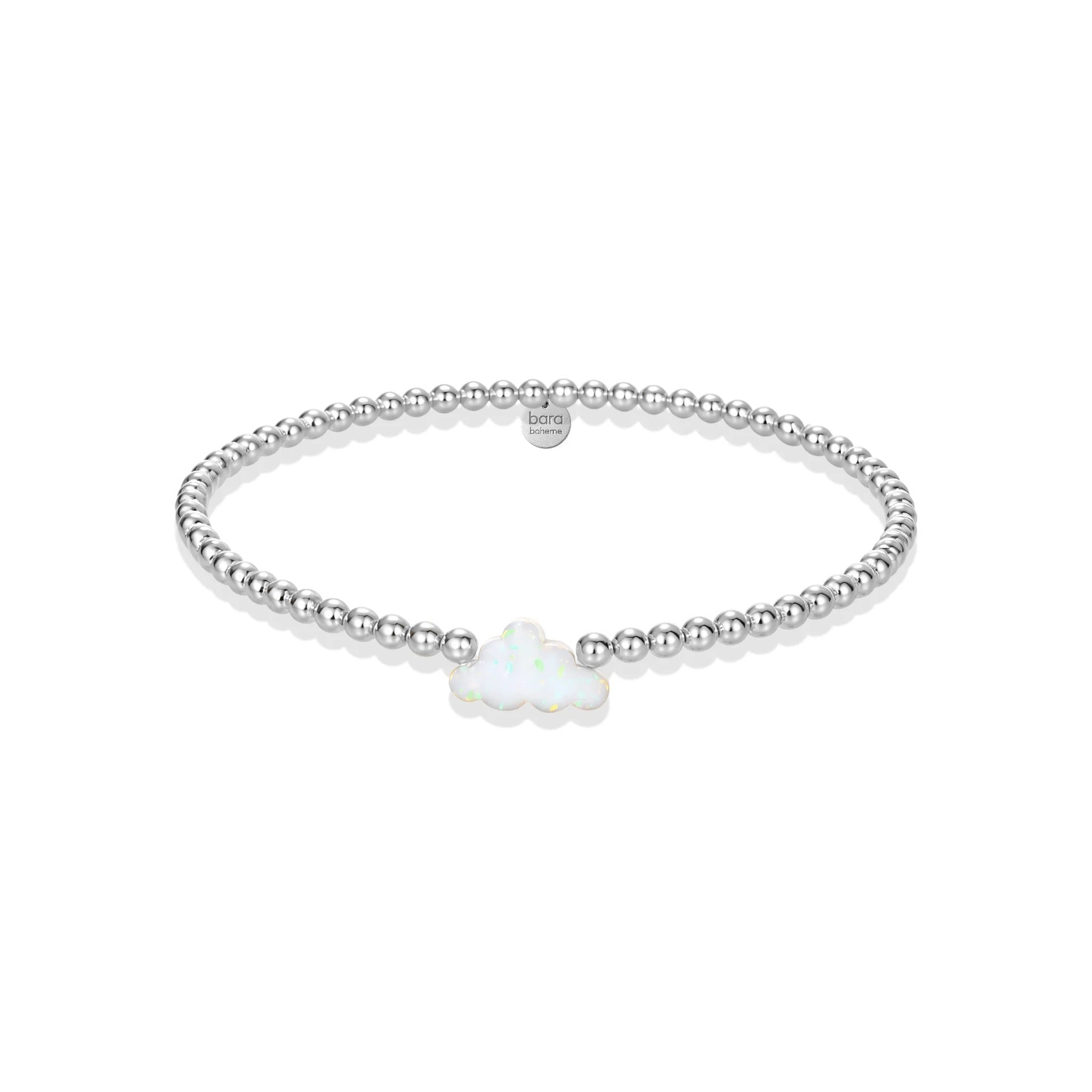 Cloud | Beaded Opal Bracelet - Bara Boheme