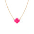 Clover Medium | Gold Filled Opal Necklace - Bara Boheme