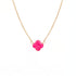 Clover Small | Gold Filled Opal Necklace - Bara Boheme
