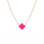 Clover Small | Gold Filled Opal Necklace - Bara Boheme
