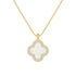 Clover | Small Pave Necklace - Bara Boheme