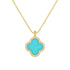 Clover | Small Pave Necklace - Bara Boheme