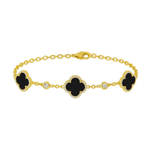 Bara Boheme | Clover by the yard Bracelet
