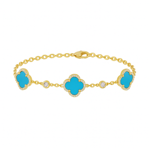 Bara Boheme | Clover by the yard Bracelet