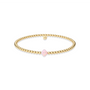 Single Clover SM | Beaded Opal Bracelet