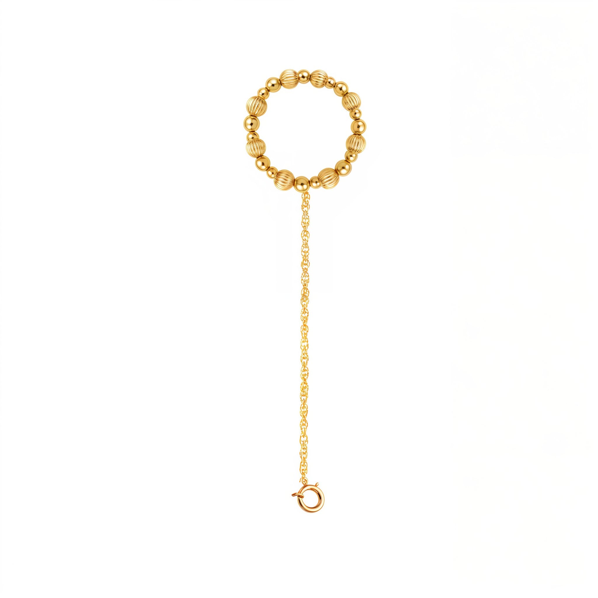 Coco 2 | Gold Filled Ring Chain - Bara Boheme