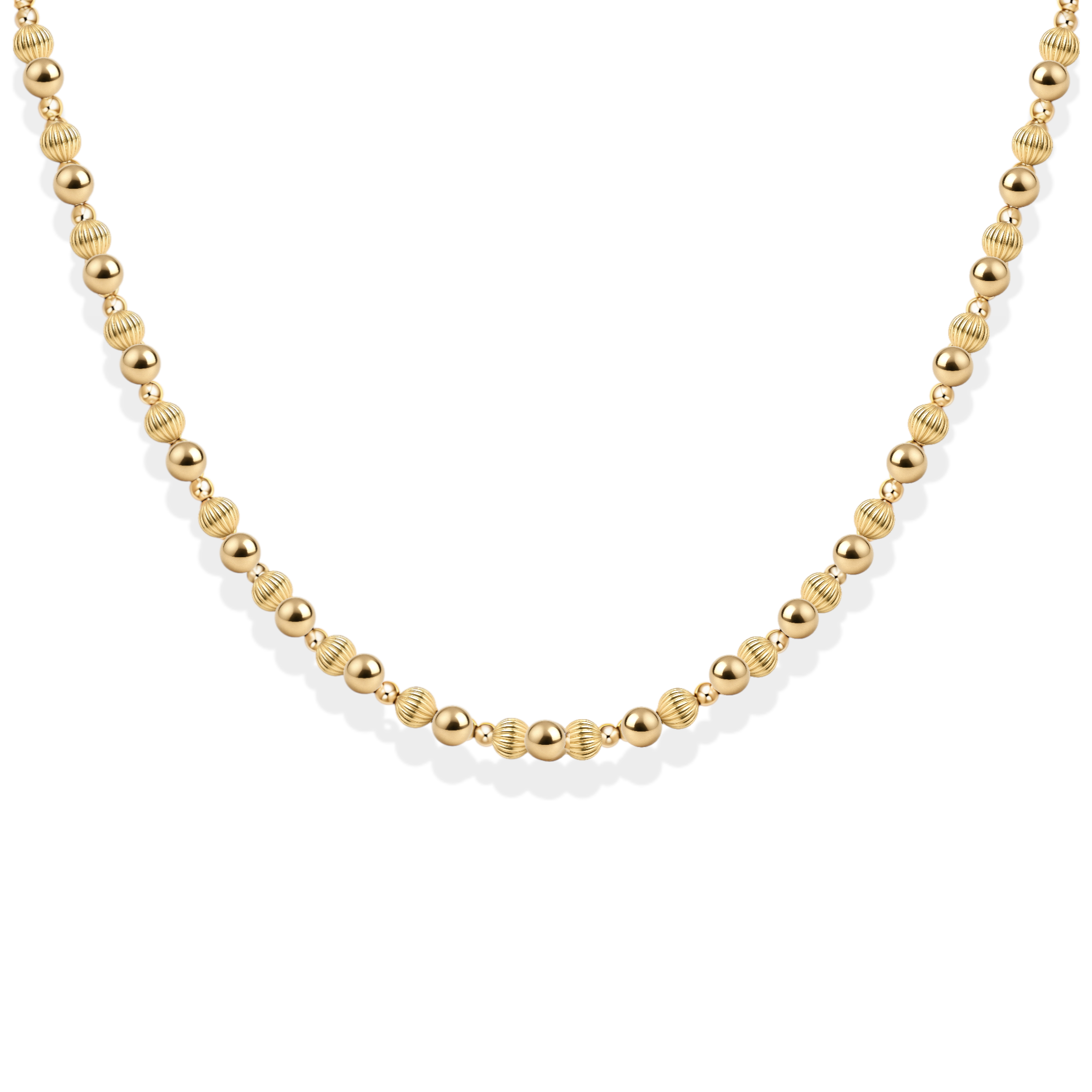 Coco | Gold Filled Beaded Necklace