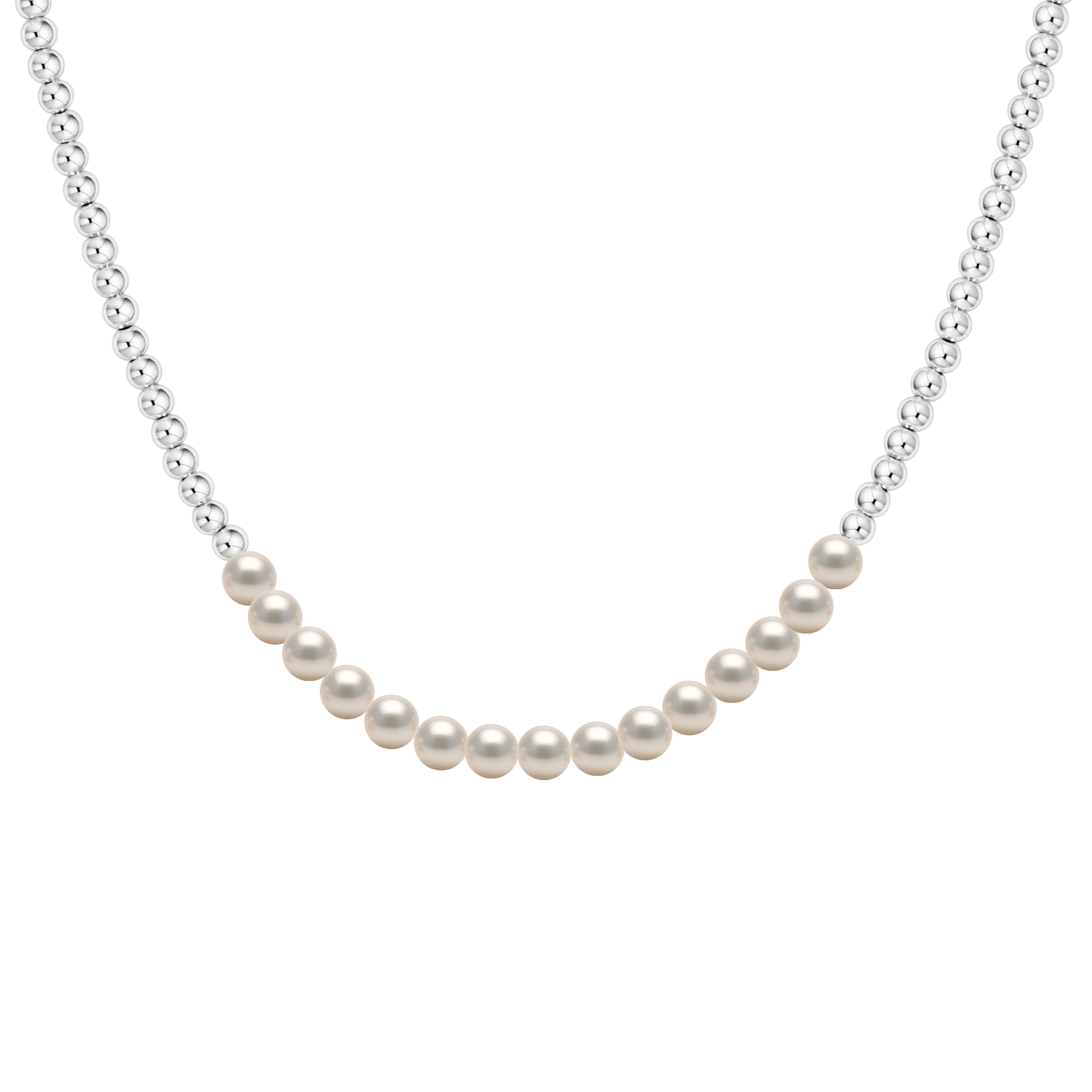 Colette | Gold Filled Beaded Necklace with Pearls - Bara Boheme