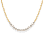 Colette | Gold Filled Beaded Necklace with Pearls - Bara Boheme