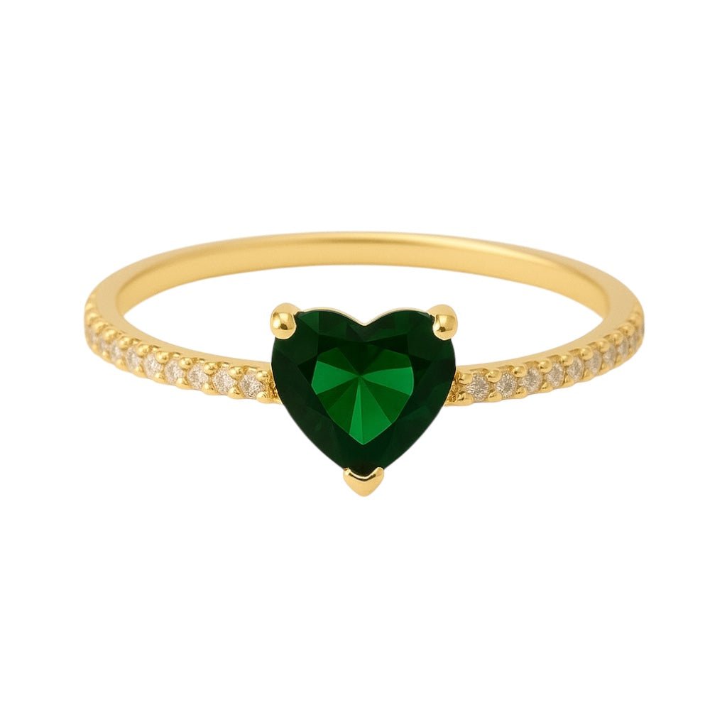 Corazon | Crystal Heart Ring - Bara Boheme