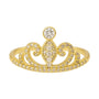 Crown | Pave Princess Ring