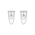 Crystal Bar | Double Chain Earrings - Bara Boheme