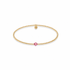 Crystal Birthstone Beaded Bracelet - Bara Boheme