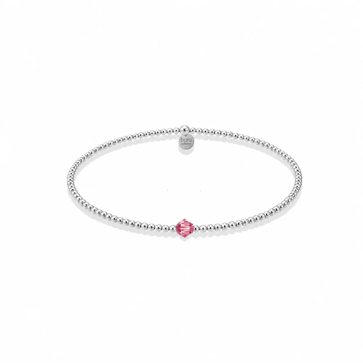 Crystal Birthstone Beaded Bracelet - Bara Boheme