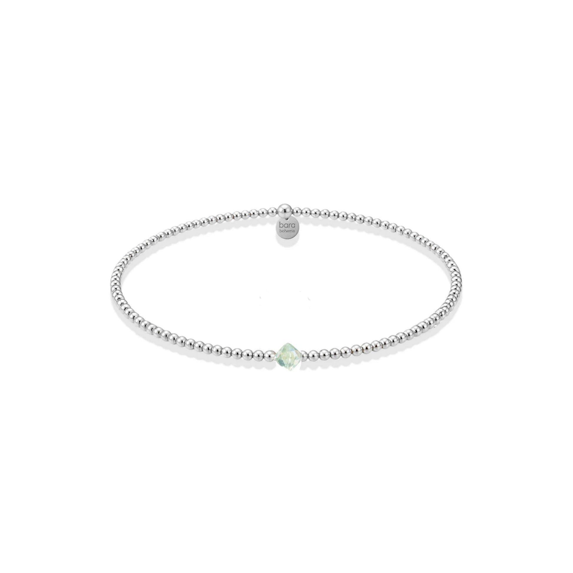 Crystal Birthstone Beaded Bracelet - Bara Boheme