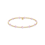 Crystal BTY Beaded Bracelet – 2mm - Bara Boheme