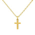 Cynthia | Small Classic Cross Necklace - Bara Boheme