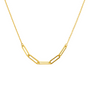 Dainty Paperclip | Gold Plated Necklace