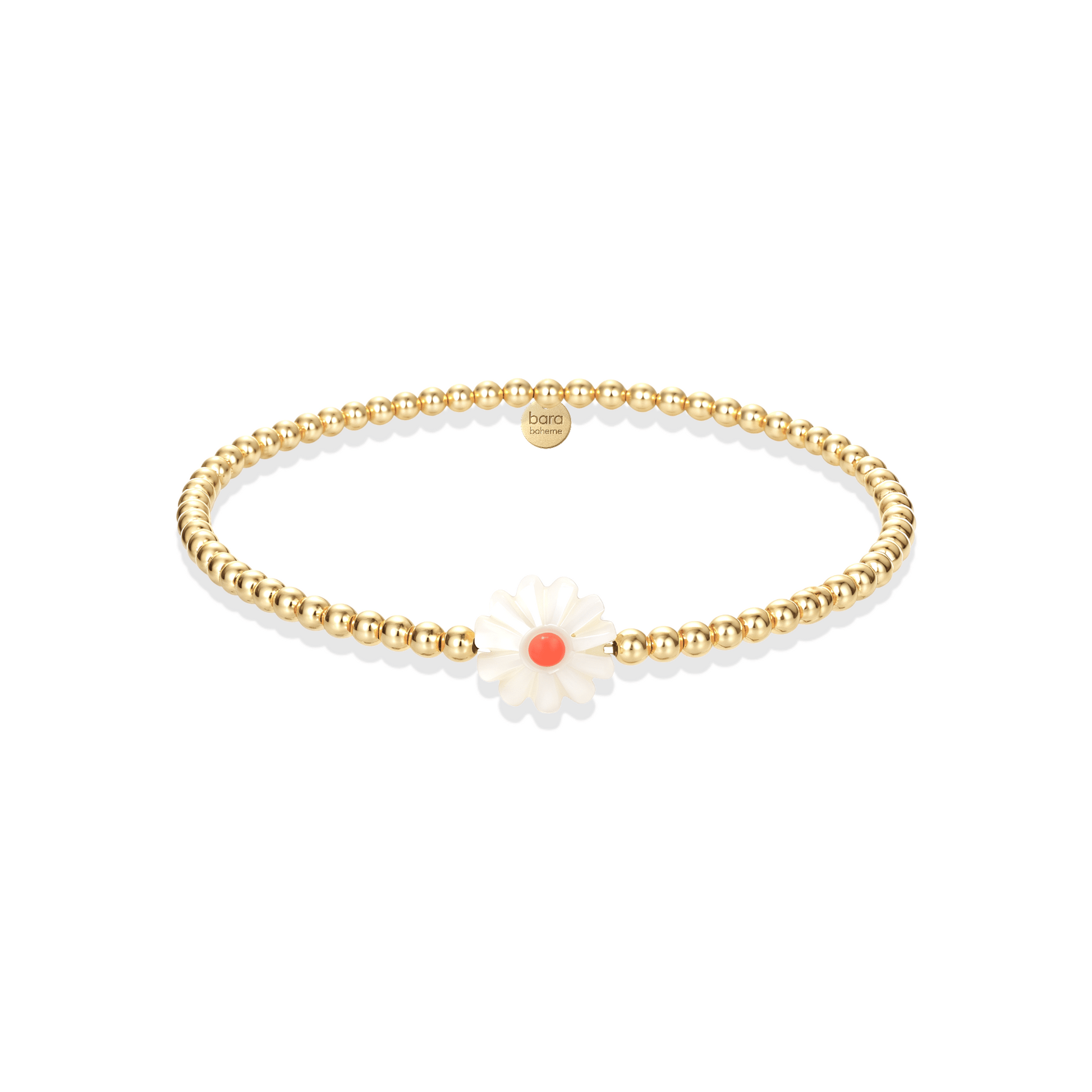 Daisy | Gold Filled Beaded Opal Bracelet - Bara Boheme