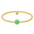 Daisy | Gold Filled Beaded Opal Bracelet - Bara Boheme
