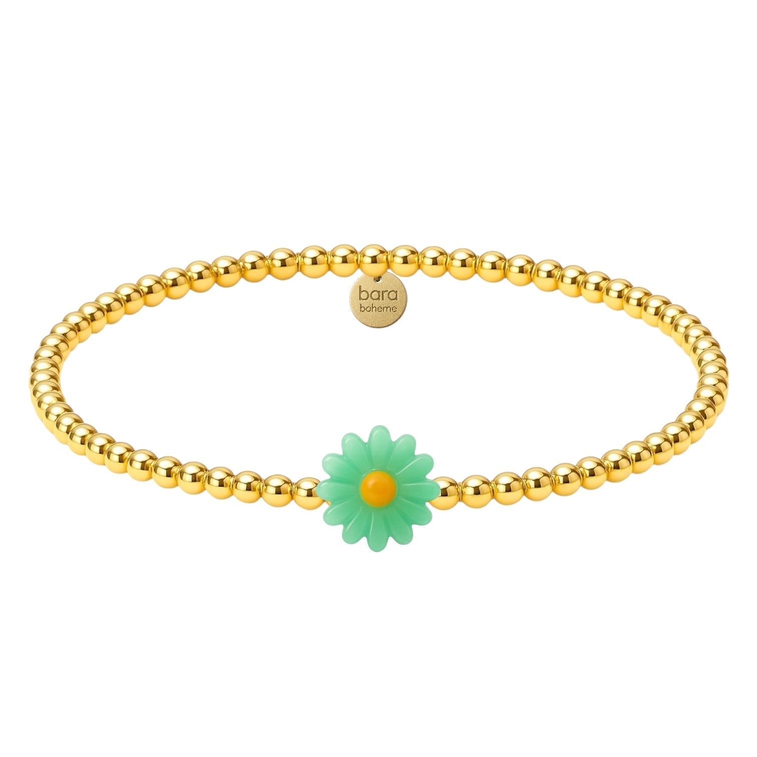Daisy | Gold Filled Beaded Opal Bracelet - Bara Boheme