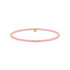Day Dream Beaded Bar Bracelet — Bubblegum - Bara Boheme