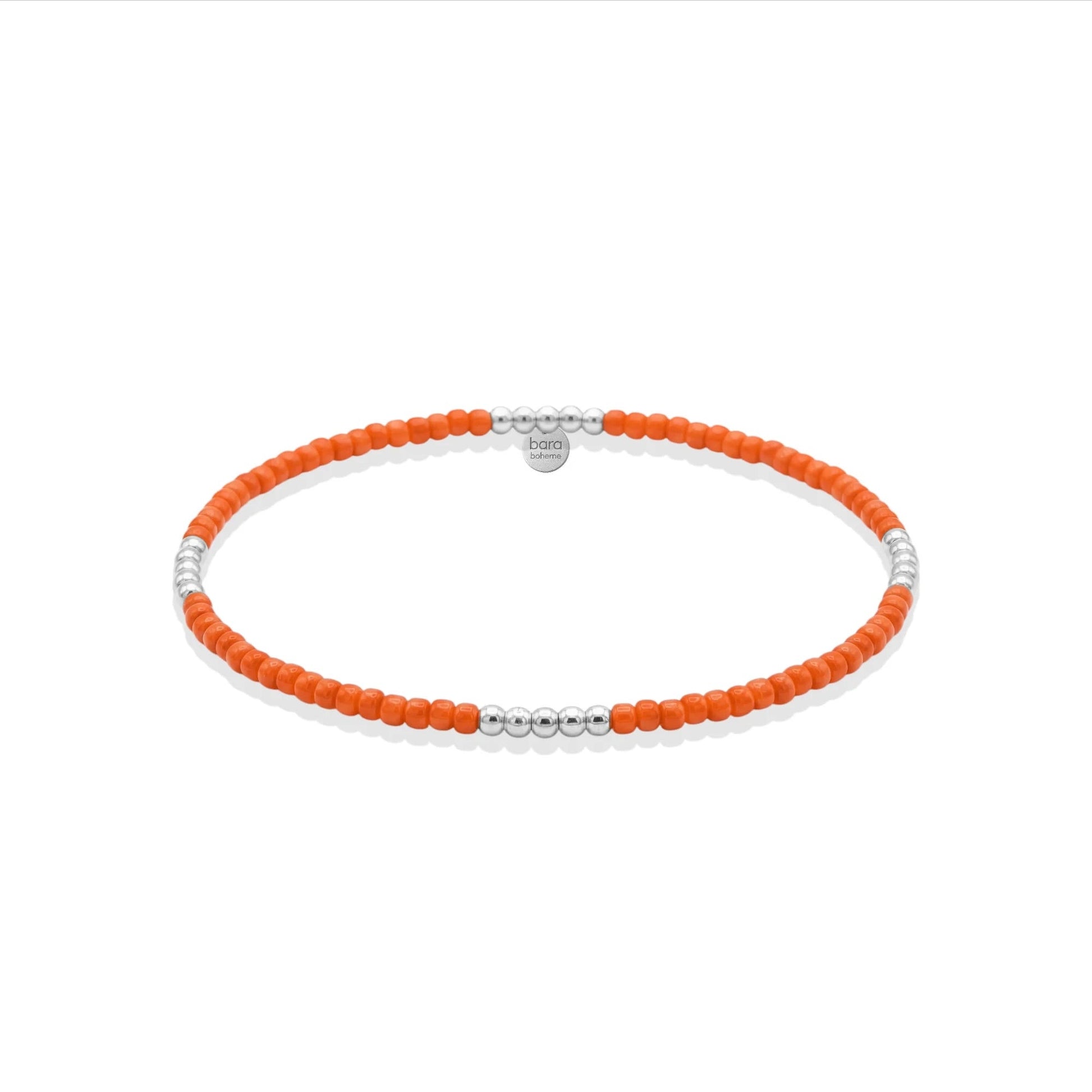 Day Dream Beaded Bar Bracelet — Clementine - Bara Boheme