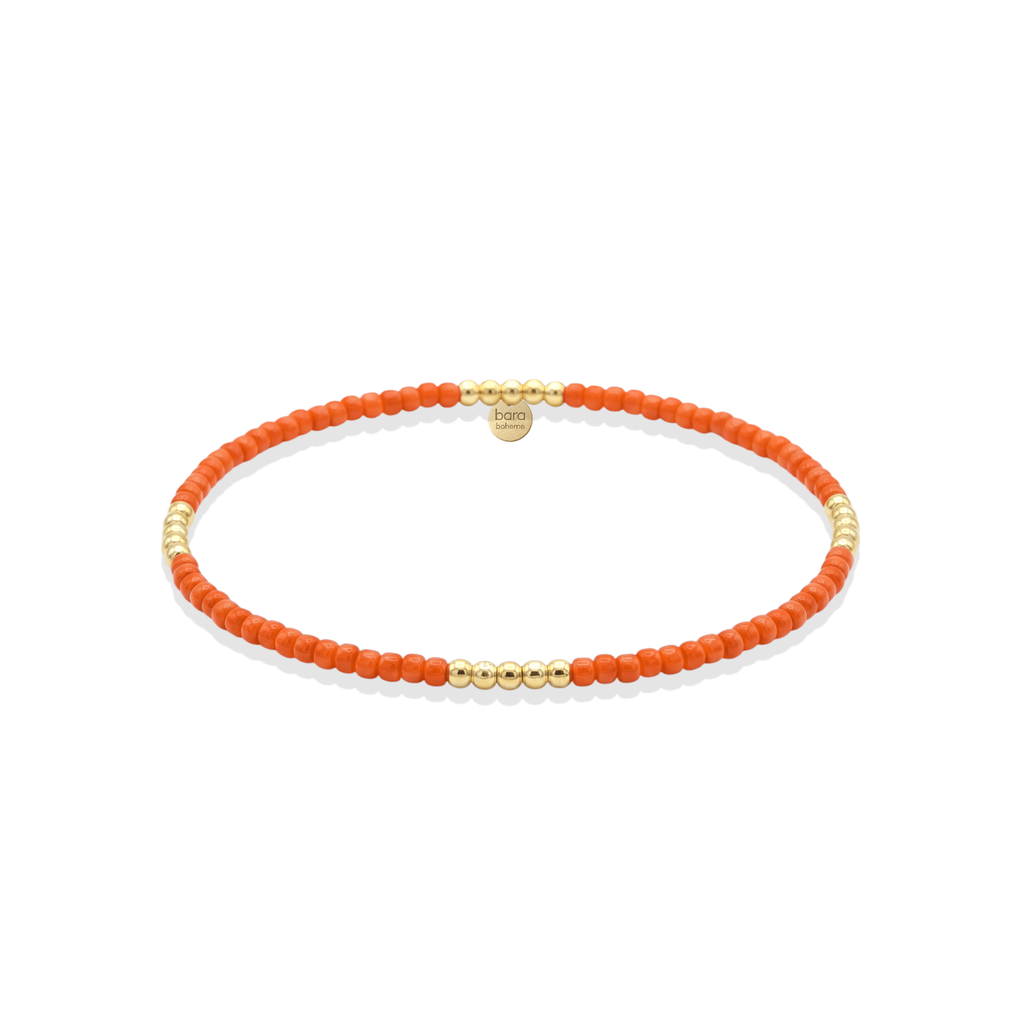 Day Dream Beaded Bar Bracelet — Clementine - Bara Boheme