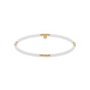 Day Dream Beaded Bar Bracelet — Cloud - Bara Boheme