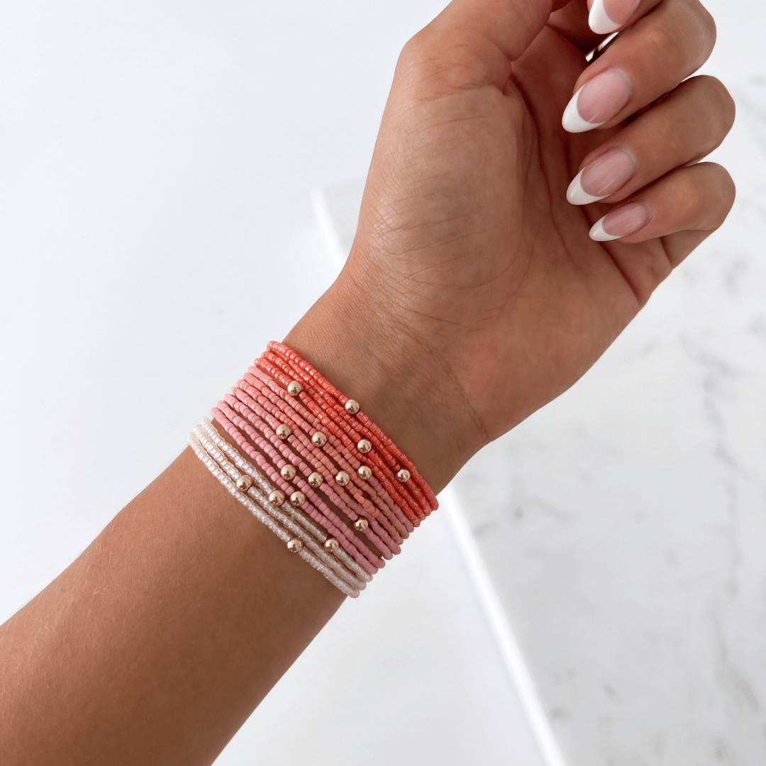 Day Dream Beaded Bracelet — Clementine - Bara Boheme