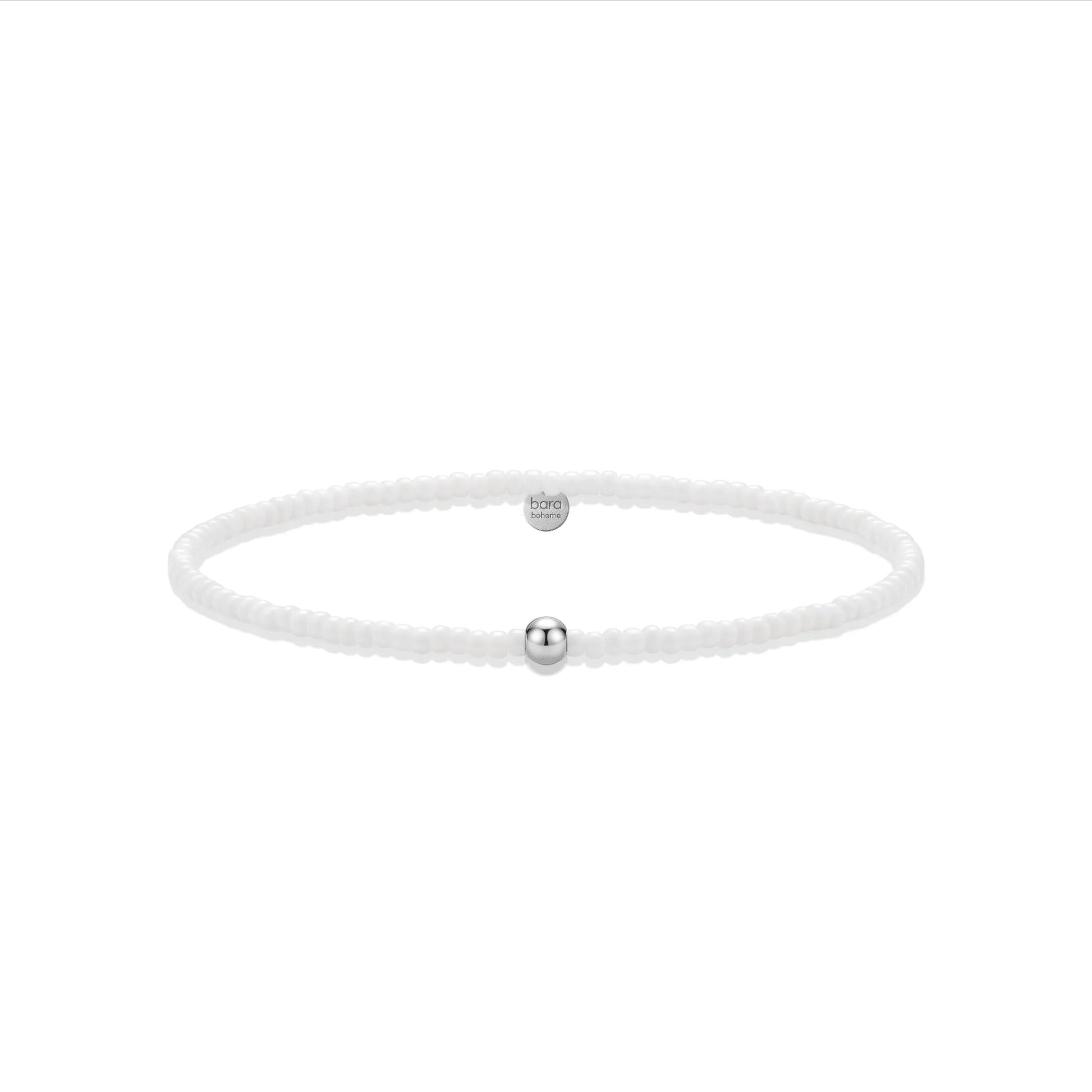 Day Dream Beaded Bracelet — Cloud - Bara Boheme