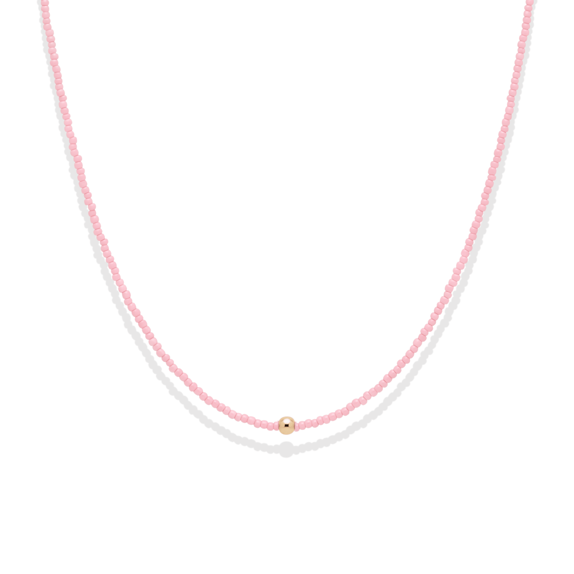 Day Dream Beaded Necklace — Bubblegum - Bara Boheme