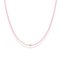 Day Dream Beaded Necklace — Bubblegum - Bara Boheme