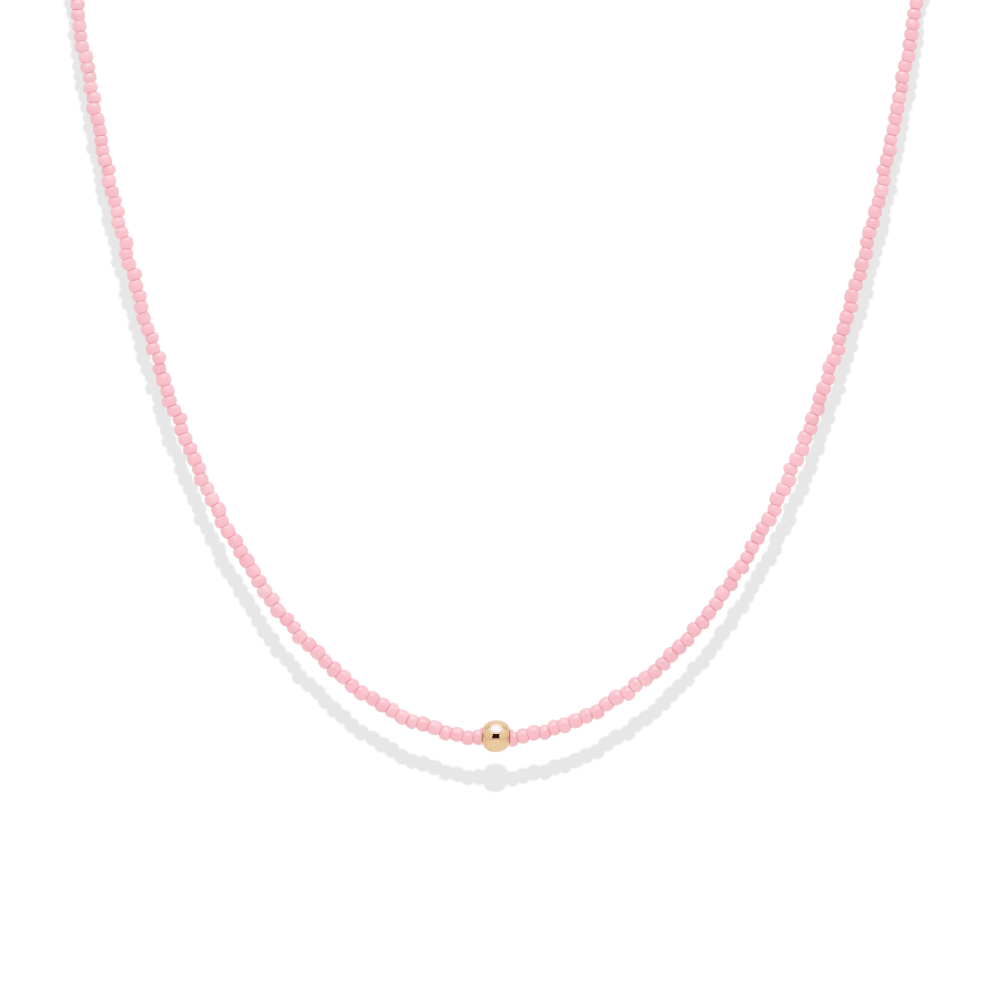 Day Dream Beaded Necklace — Bubblegum - Bara Boheme