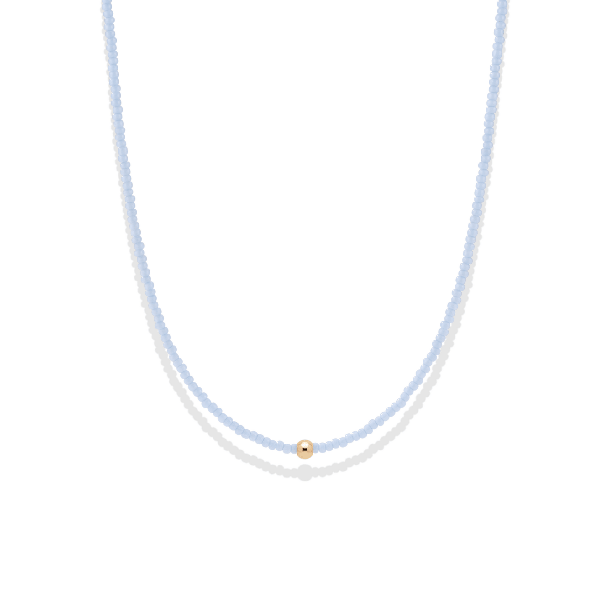 Day Dream Beaded Necklace — Frost - Bara Boheme