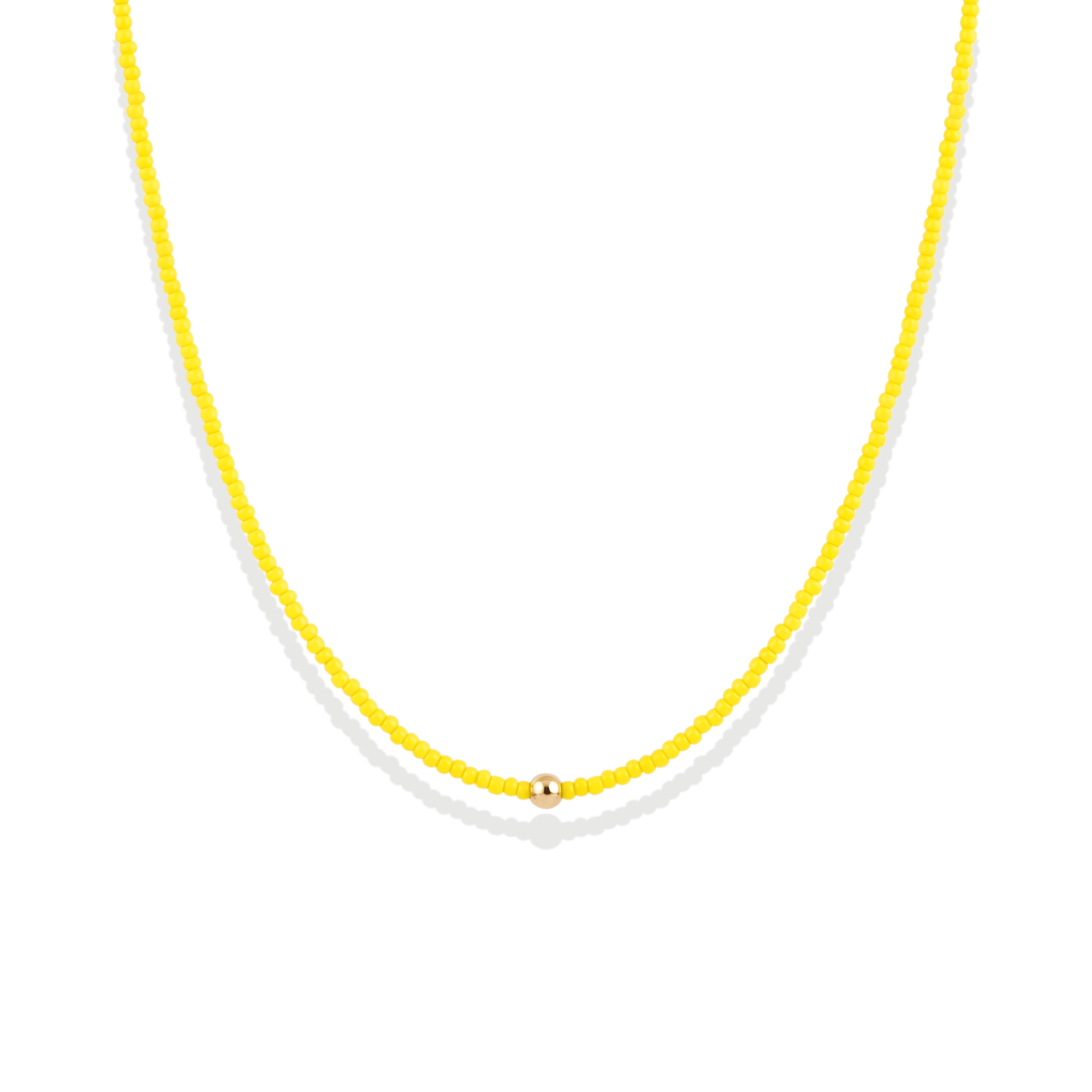 Day Dream Beaded Necklace — Glow - Bara Boheme