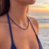 Day Dream Beaded Necklace — Shadow - Bara Boheme
