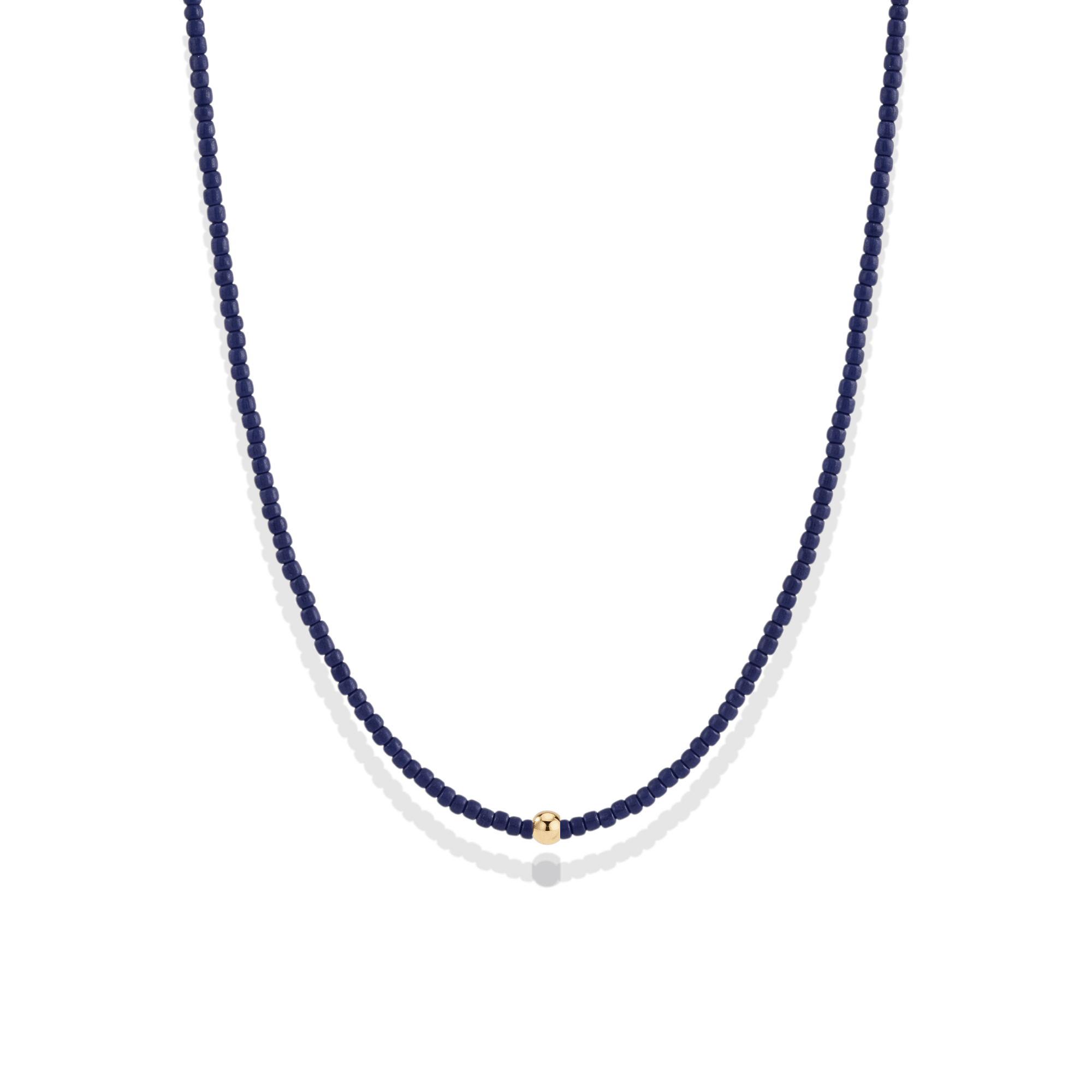 Day Dream Beaded Necklace — Shadow - Bara Boheme