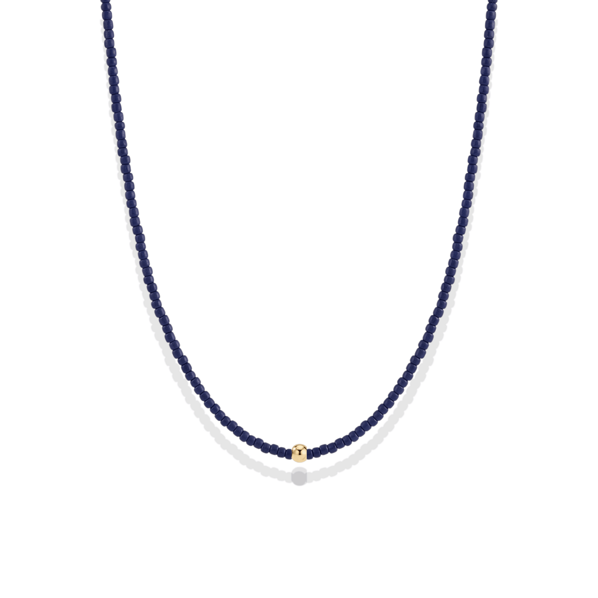 Day Dream Beaded Necklace — Shadow - Bara Boheme