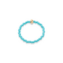 Day Dream Beaded Ring — Aqua - Bara Boheme