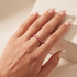 Day Dream Beaded Ring — Berry - Bara Boheme