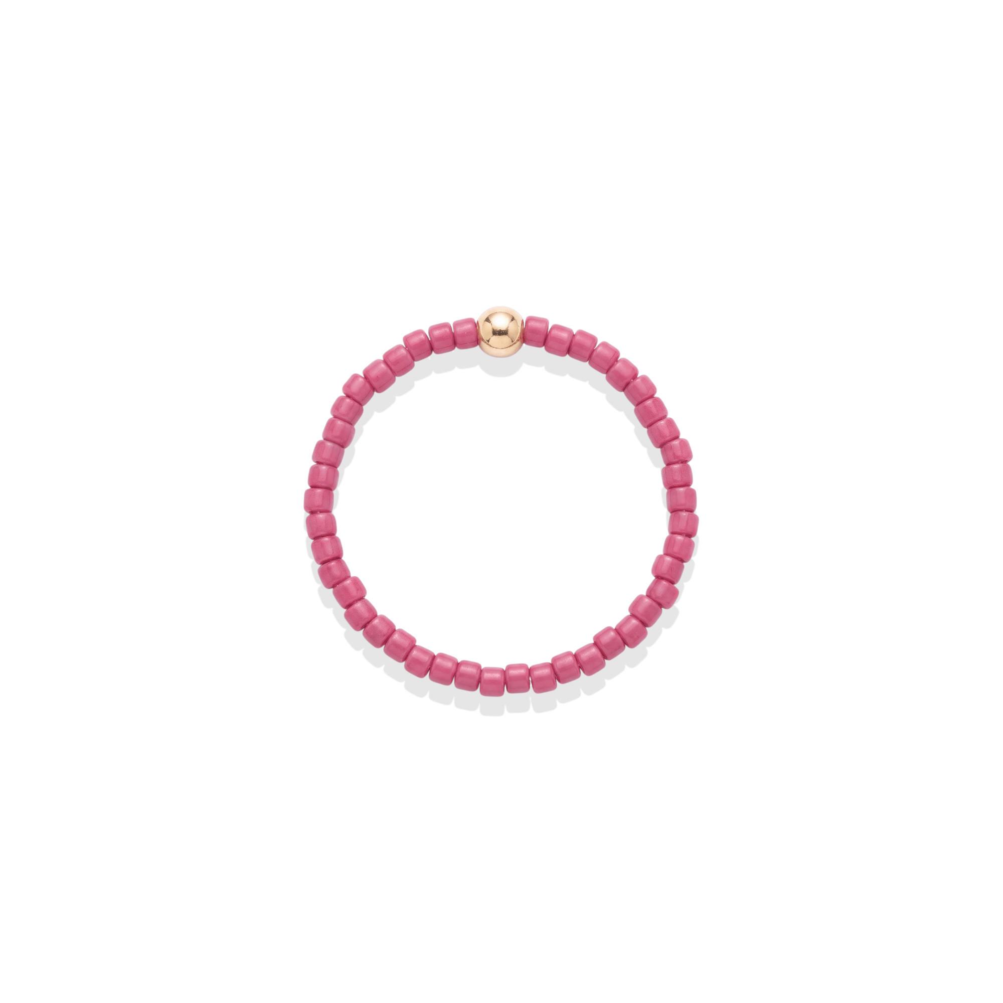 Day Dream Beaded Ring — Berry - Bara Boheme