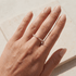Day Dream Beaded Ring — Champagne - Bara Boheme